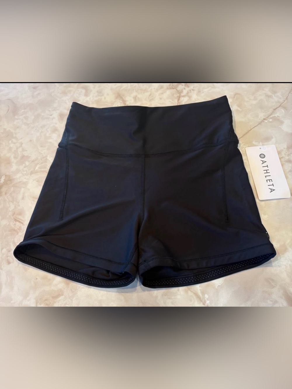 Athleta High-Rise Black Women’s Active Shorts